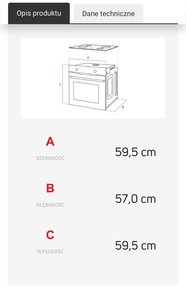 Nowa kuchnia Amica ZAMIG36600TB plus ubezpieczenie