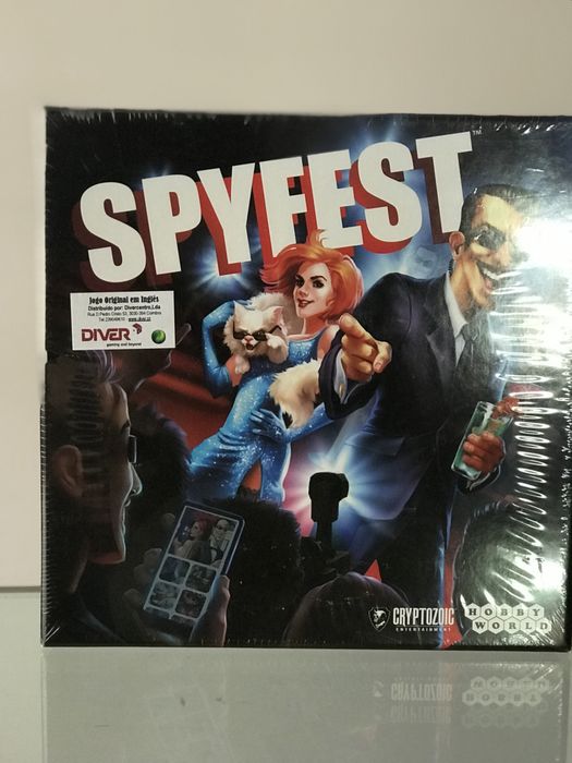 Jogo de Tabuleiro SpyFest