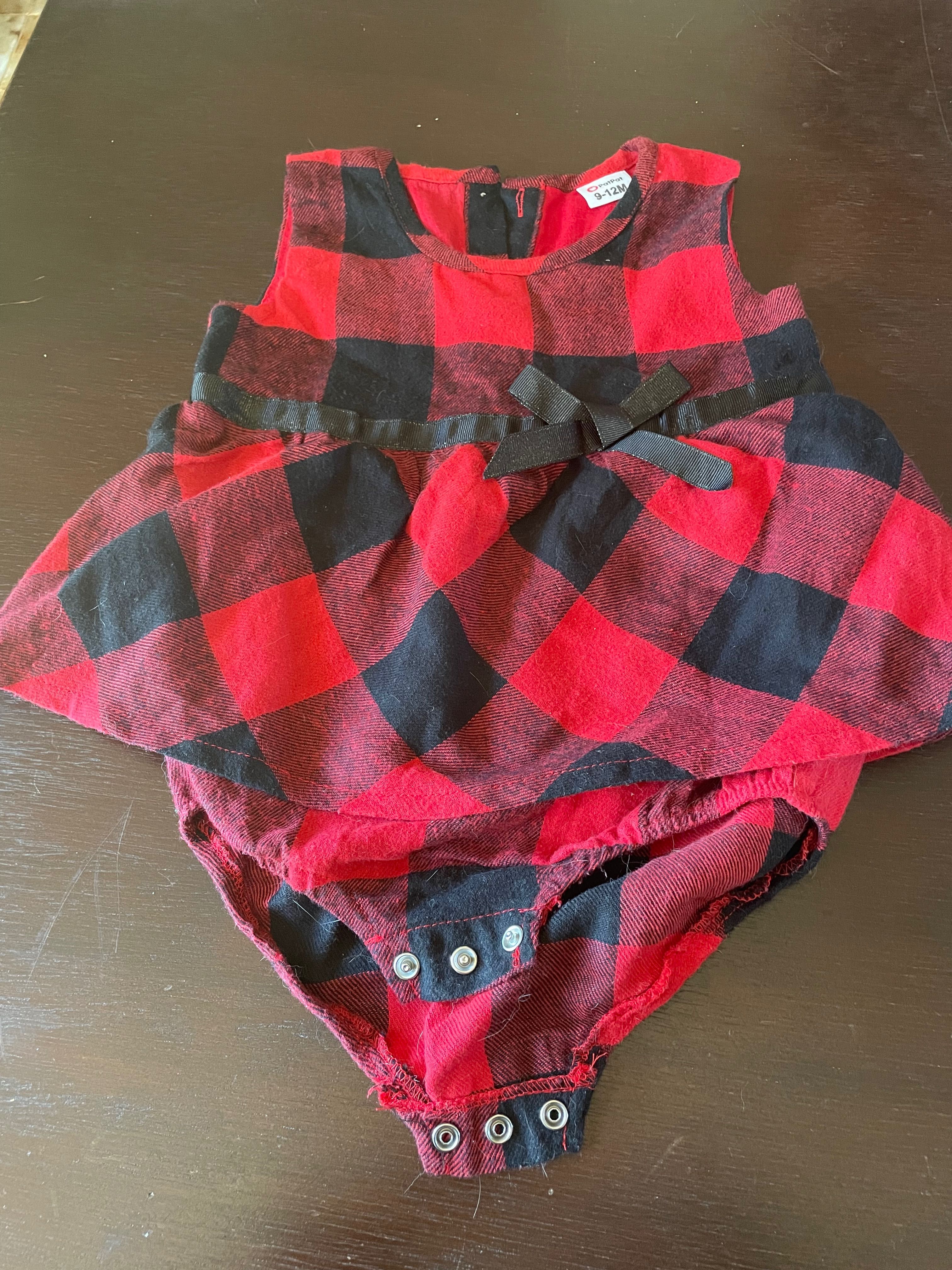 Vestido bomber natalício para menina 9-12 meses veste grande