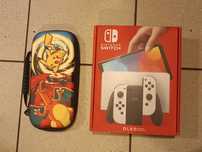 [179/25] Konsola NINTENDO SWITCH Oled + pokrowiec i 1 gra, GWARANCJA