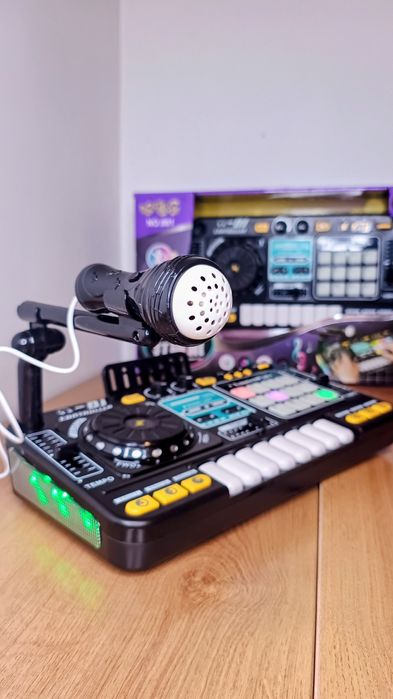 Пульт діджея дитячий з блютузом,синтезатор,DJ пульт,мікшерний,піаніно