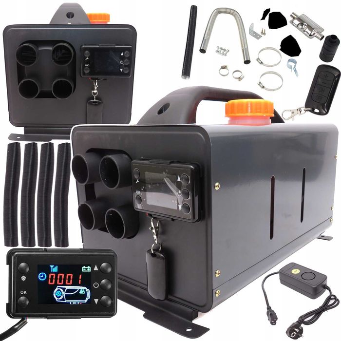 Автономка вебасто 8 квт 12V 220V, вебасто, печка, сухий фен, Powermat