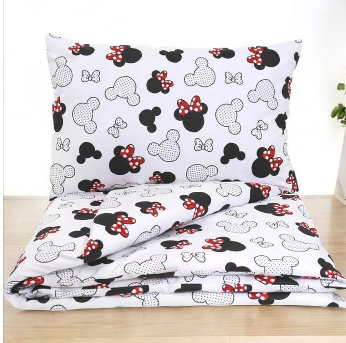 Nowa dziecięca pościel do łóżeczka Myszka Miki