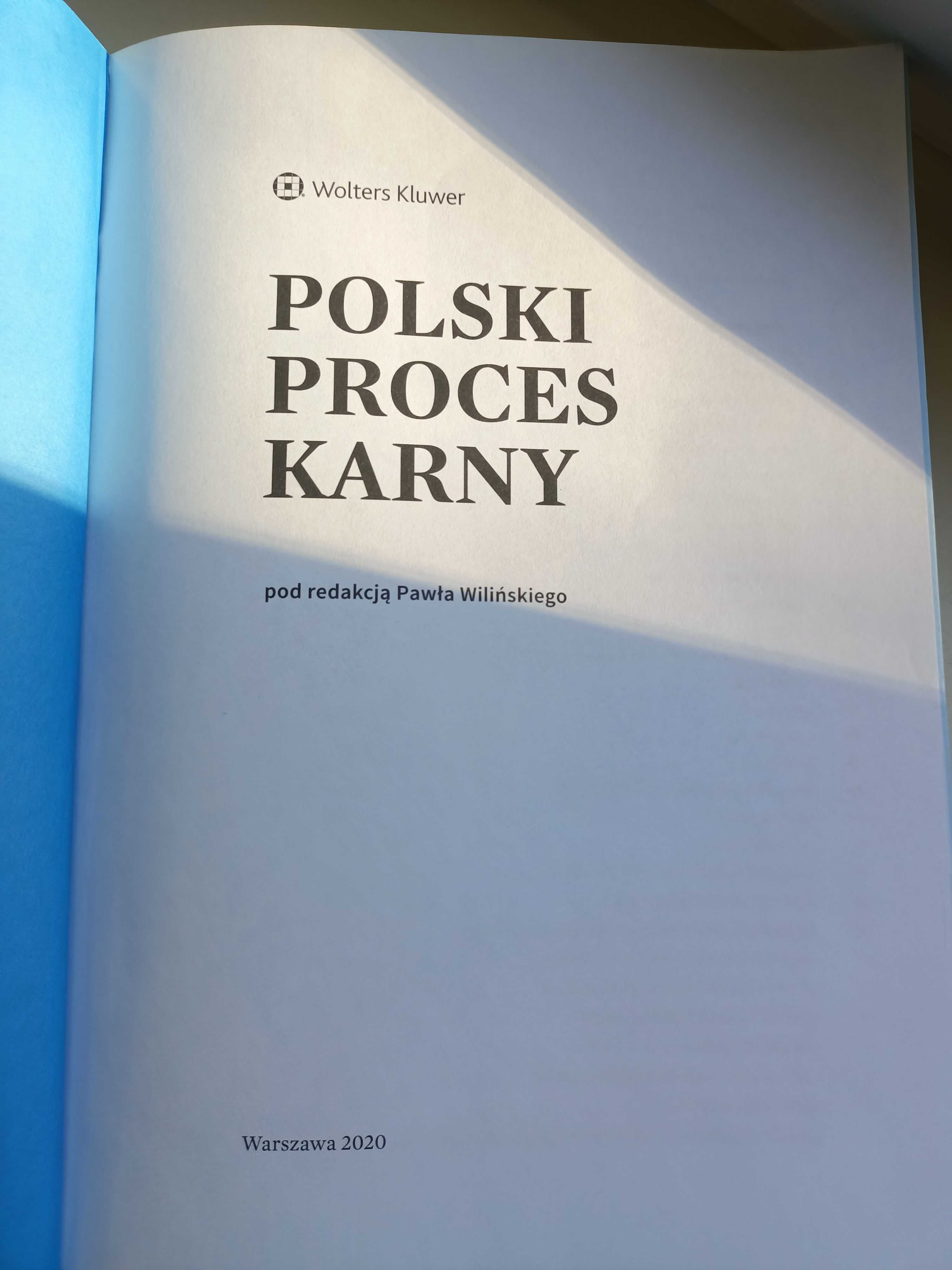 Polski proces karny podręcznik postępowanie karne wiliński