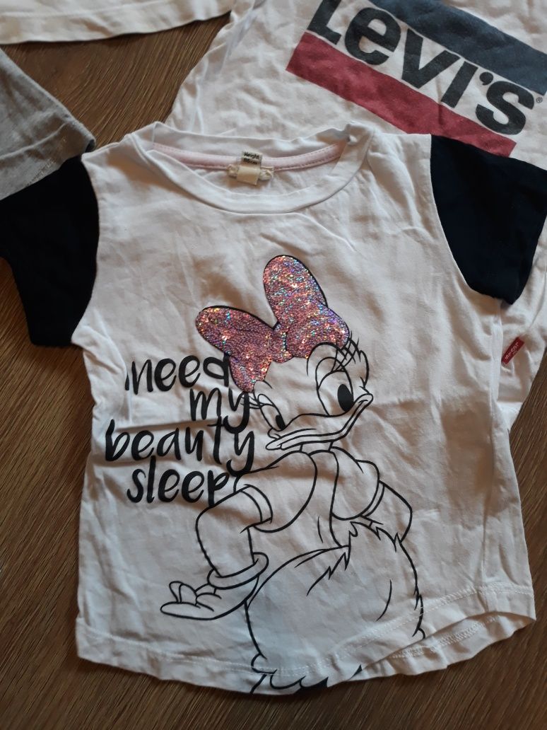 Bluzki na krótki rękaw myszka minnie 80/86