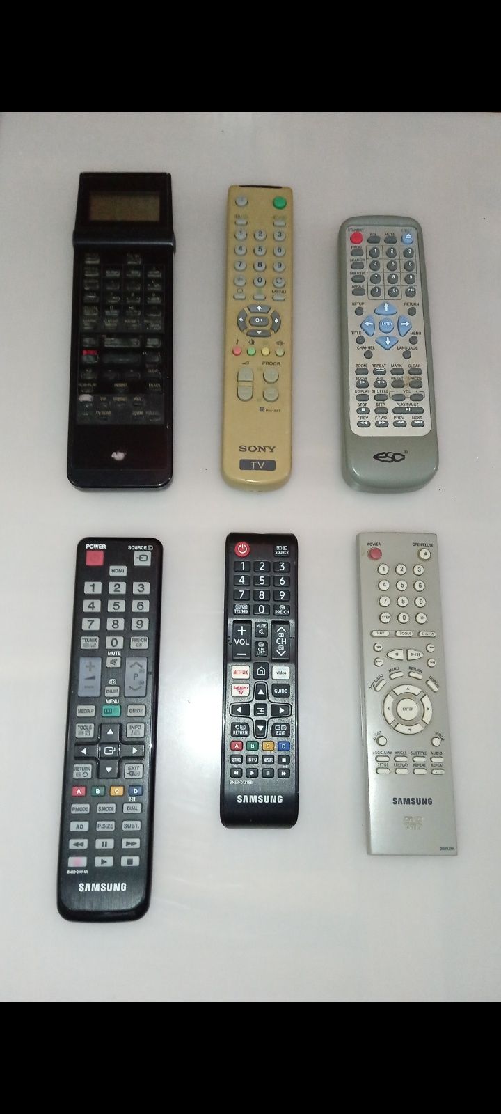 Comandos para LCD's, DVD's e Video Gravador Sanyo VHR D 4600 SP