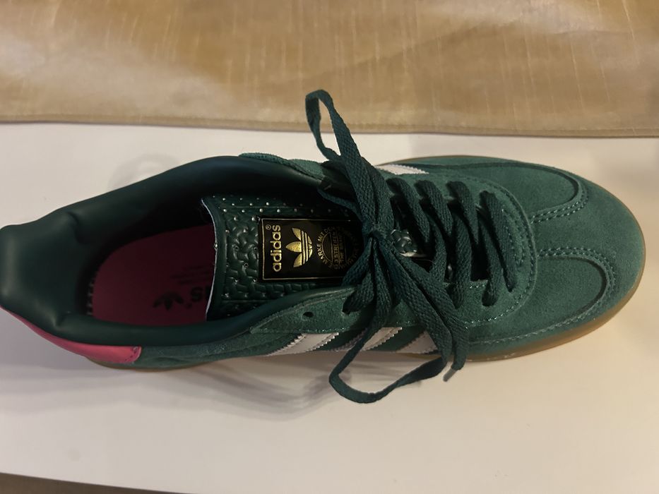 Adidas Gazelle Green Pink