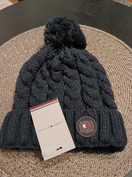 Czapka zimowa Tommy Hilfiger granatowa NOWA