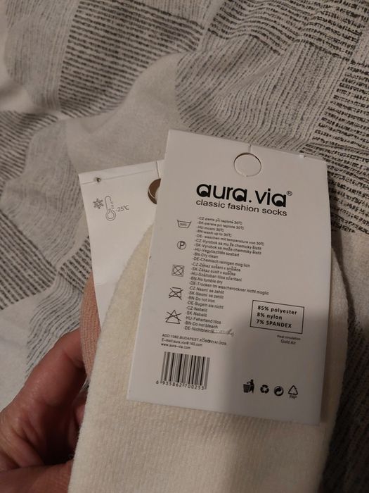 Grube ciepłe skarpety zimowe 38-41 Aura.Via