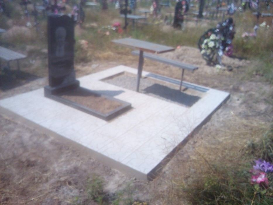 Памятники на двоих от 4000. Благоустройство могил Днепр