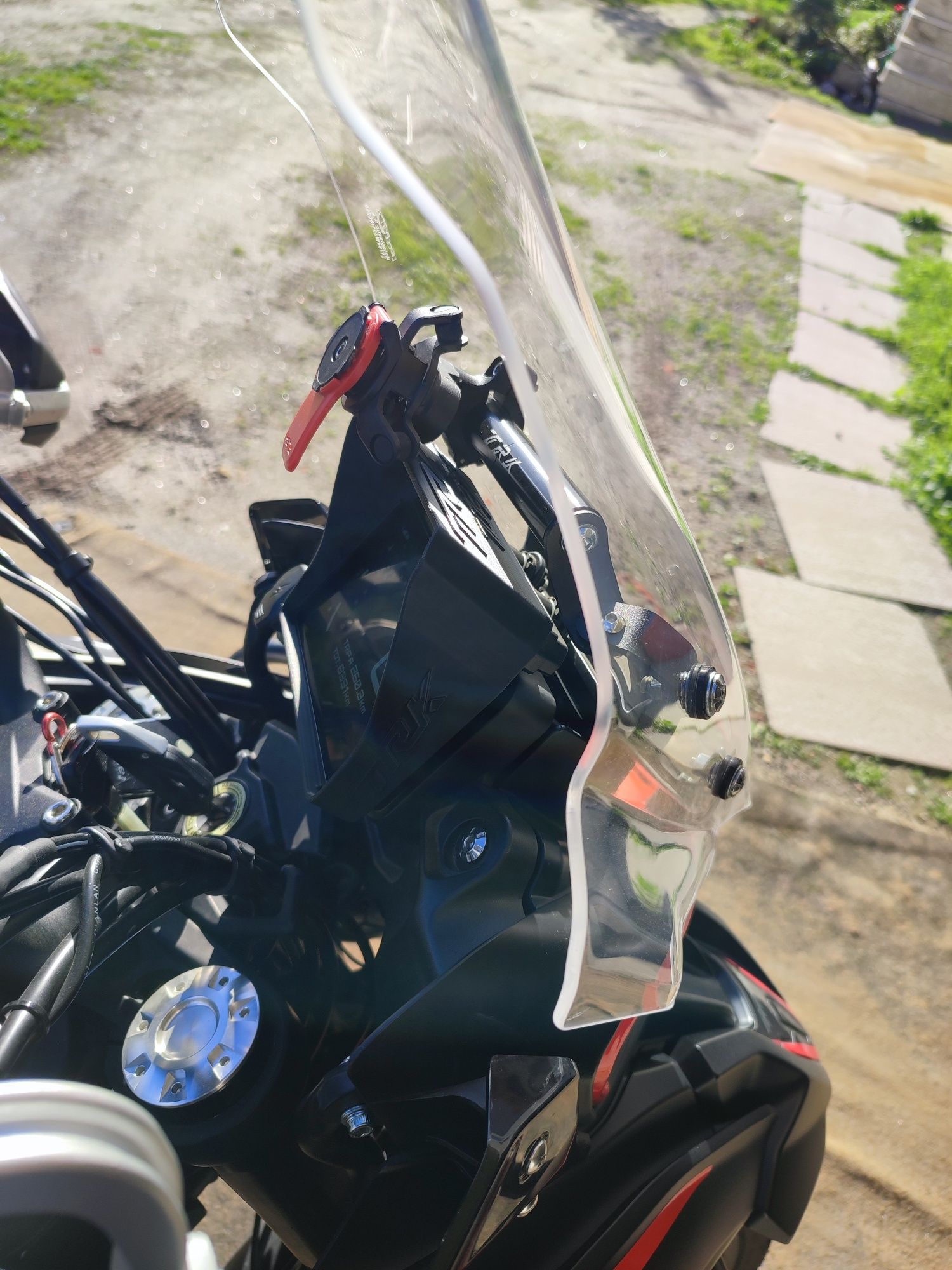 Proteção de ecrã/capa de cobertura para Benelli trk 702 e 702X