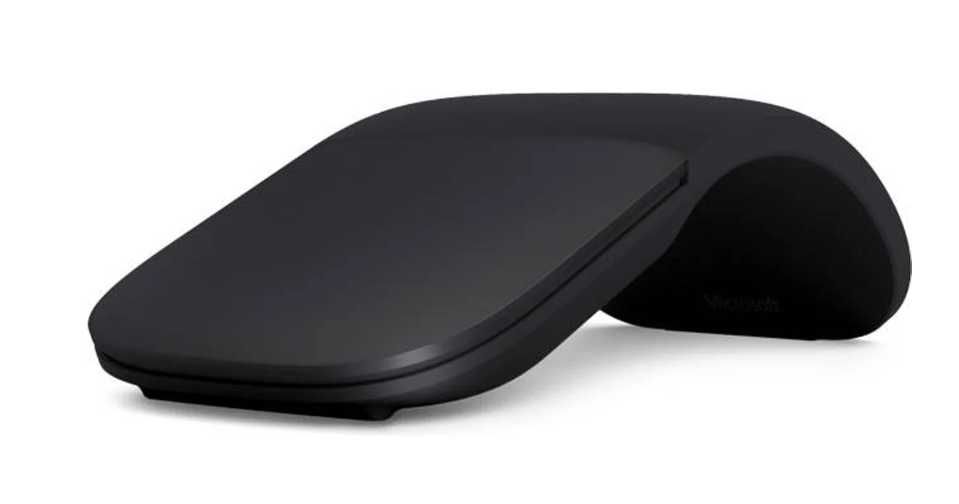 Rato MICROSOFT Arc Mouse (Bluetooth - Produtiva - 1000 dpi - Preto)