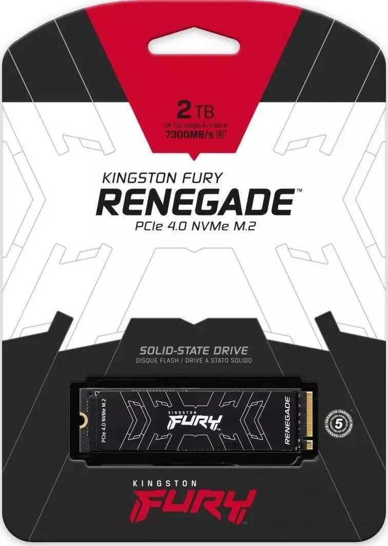 Fabrycznie nowy Kingston Fury Renegade M.2 Pci-e 4.0 NVMe 2TB