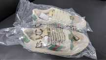GG Calçado Screener leather sneaker