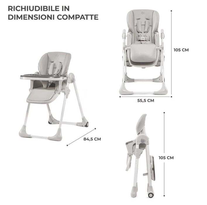 Cadeira de alimentação infantil