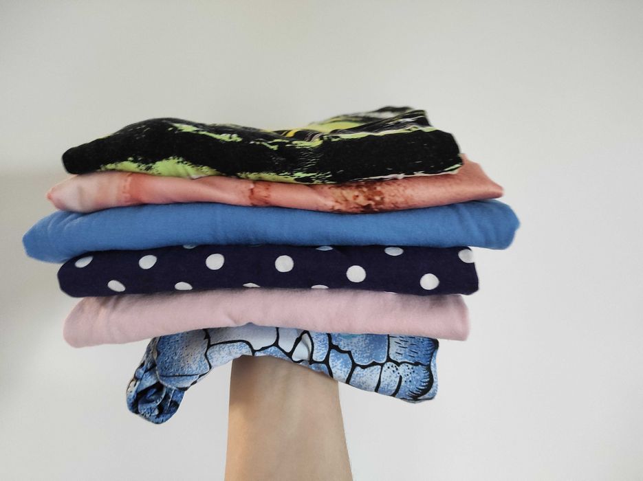 Zestaw ubrań damskich bluzki koszulki większe rozmiary