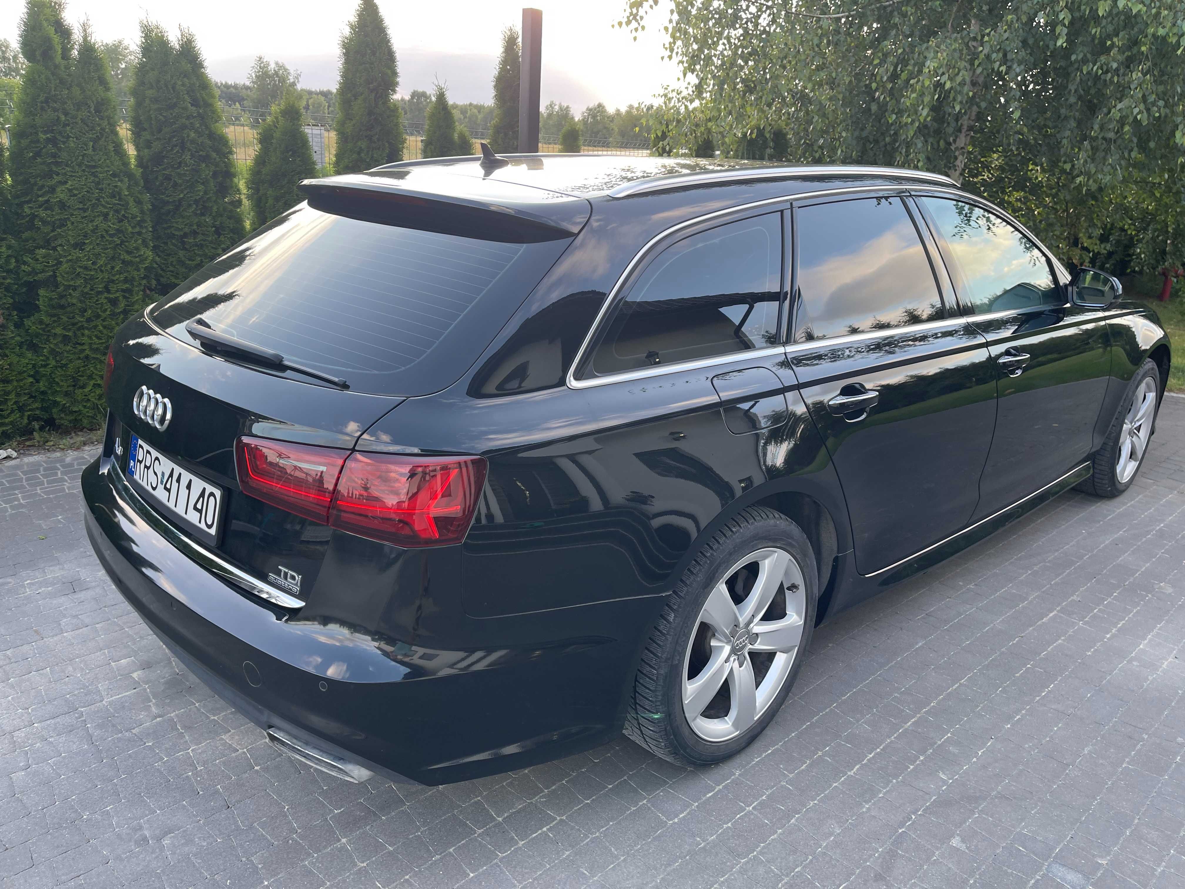 Audi A6C7 2.0 TDi, 190KM, quattro, S-Line, modelowo 2018r, matrix,