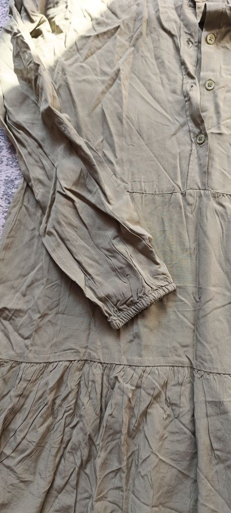 Sukienka damska khaki