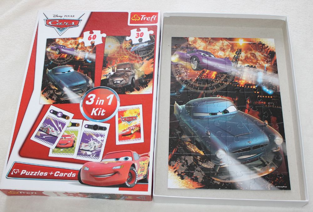 Puzzle Auta, Cars Zygzak 30 i 60