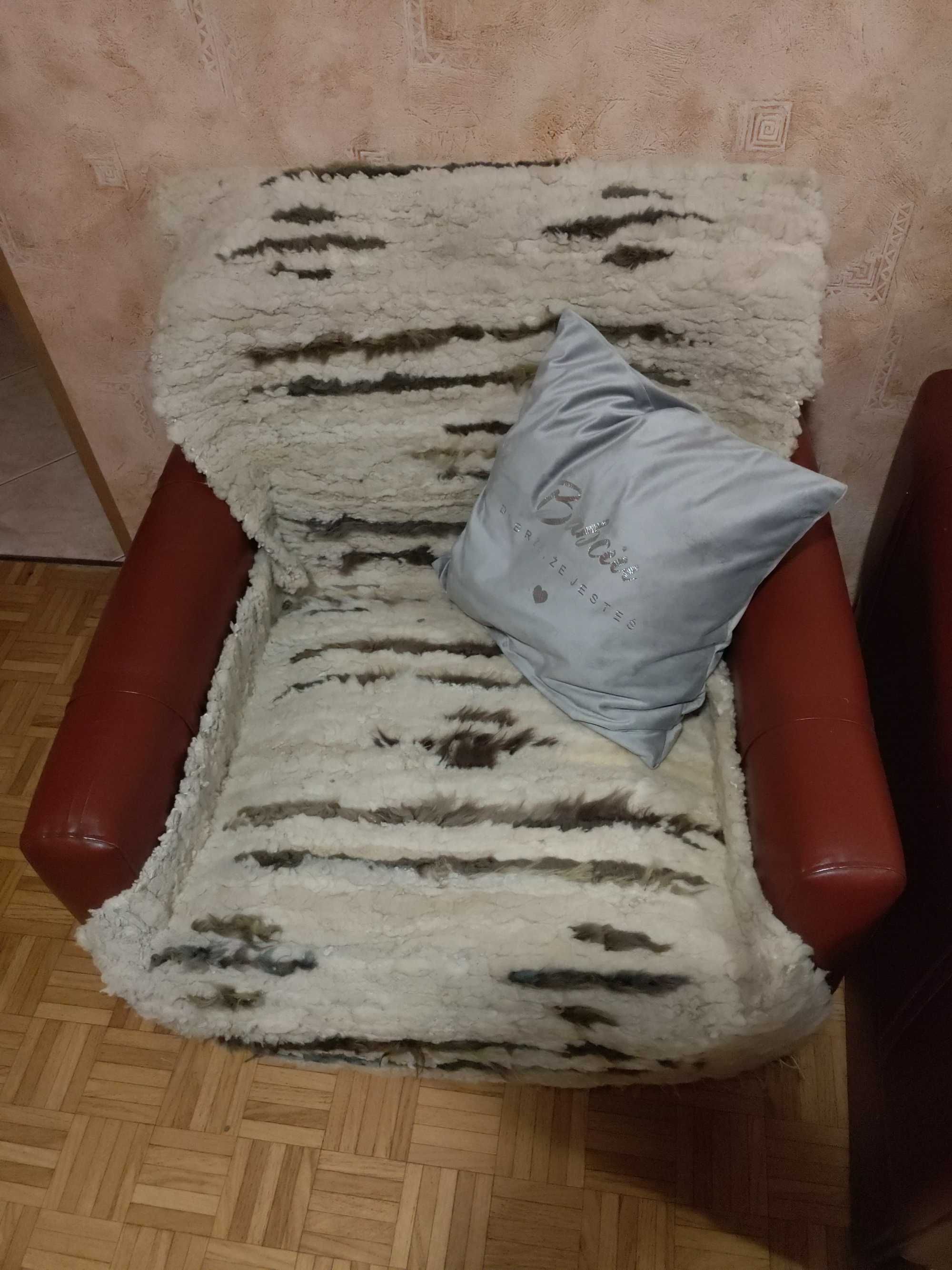 Zestaw wypoczynkowy z dwoma fotelami.