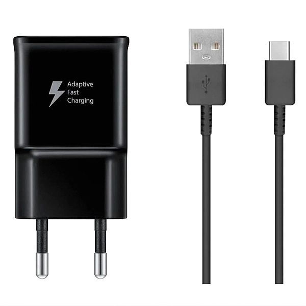 Ładowarka sieciowa Samsung EP-TA200EBE USB-A 15W z kablem EP-DR140ABE