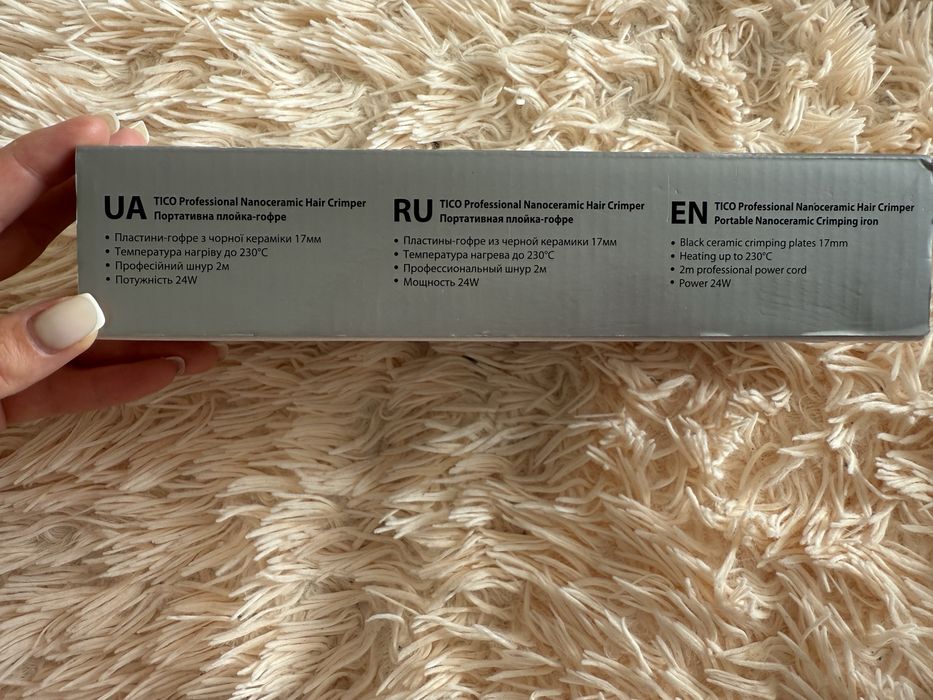 Плойка-гофре Tico Professional Mini Crimper 17 мм