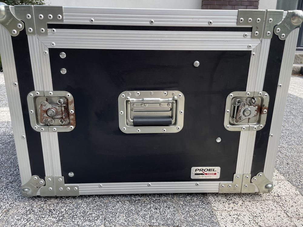 Proel SA10BLKM Flight case 10U + mixer profesjonalny