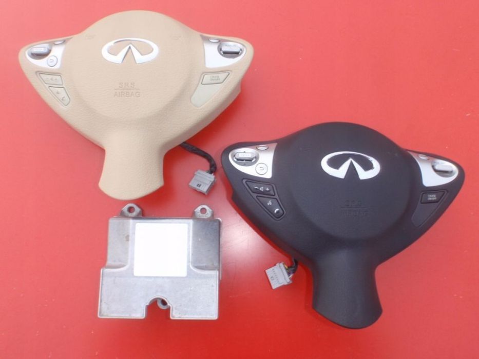 INFINITI Q50 QX50 Q60 QX60 Q70 QX70 FX30 FX35 AIRBAG PODUSZKA KIEROWCY NAPRAWA REGENERACJA PAS PASY