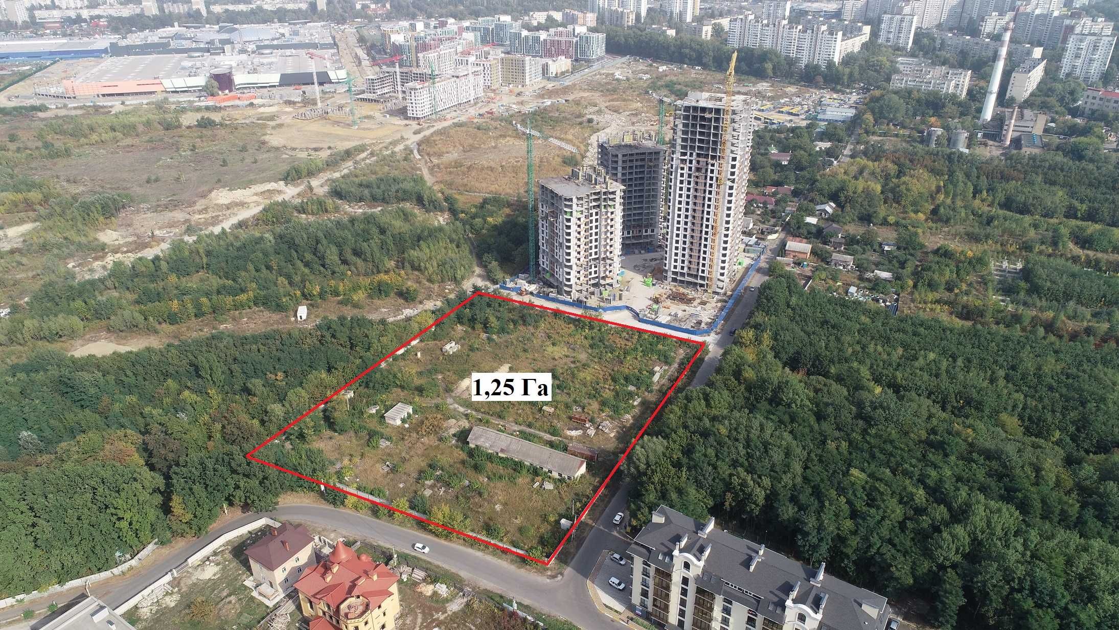 Продам 1.2 Га під багатоквартирну забудову 2 хв. м.ТЕРЕМКИ (Київ)