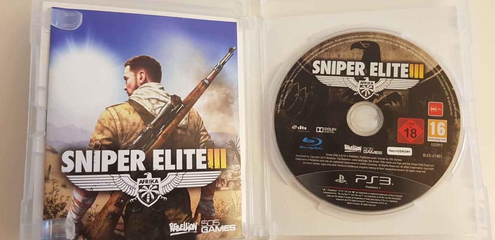 Sniper Elite III: Afrika PL PS3 + gratis Call of Duty: Black Ops III