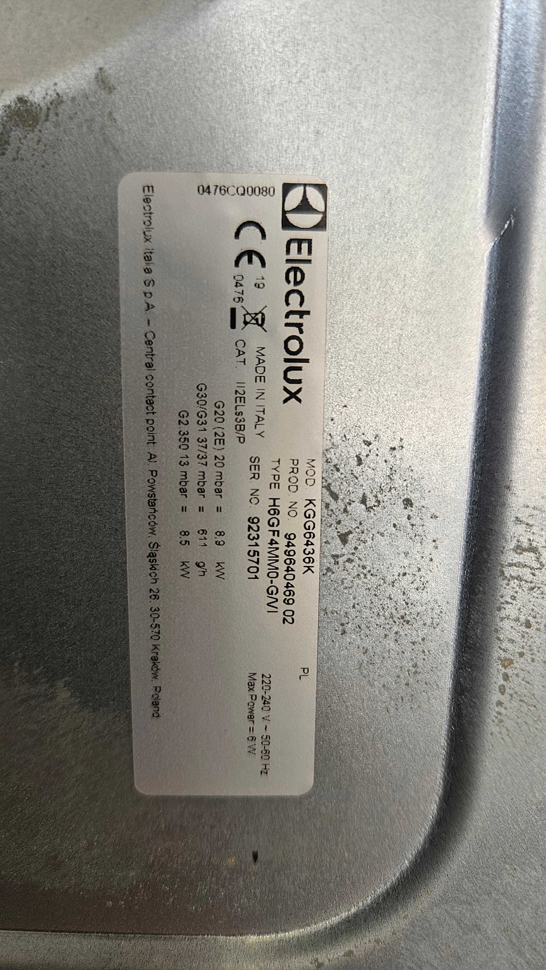 Płyta gazowa do zabudowy Electrolux H6GF4MM0-G/VI