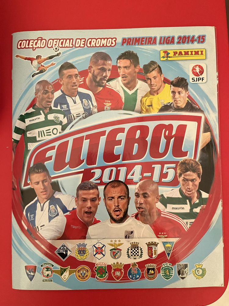 Cadernetas de cromos de futebol
