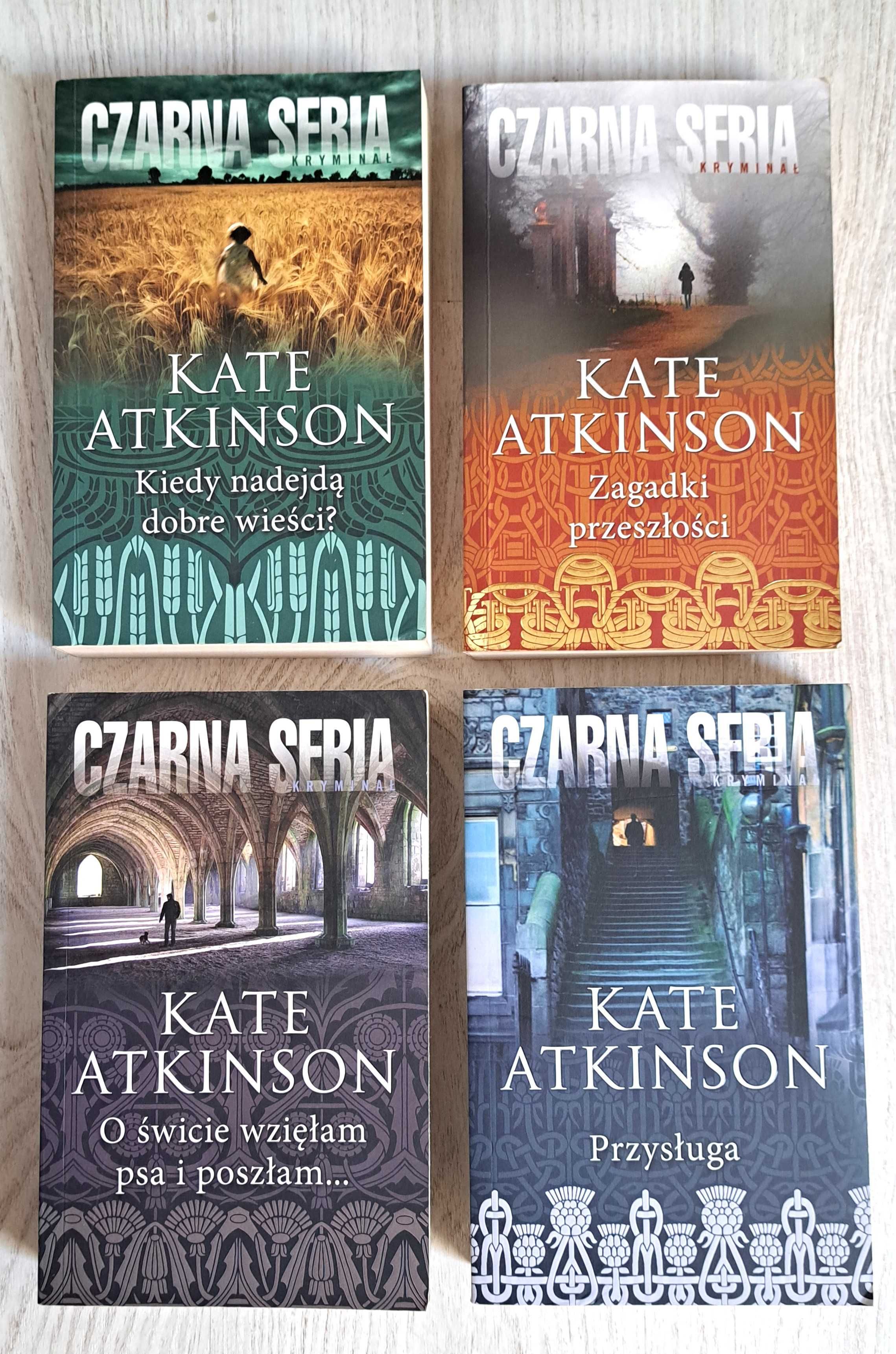 4x Kate Atkinson Kiedy nadejdą Przysługa Zagadki przeszłości O świcie