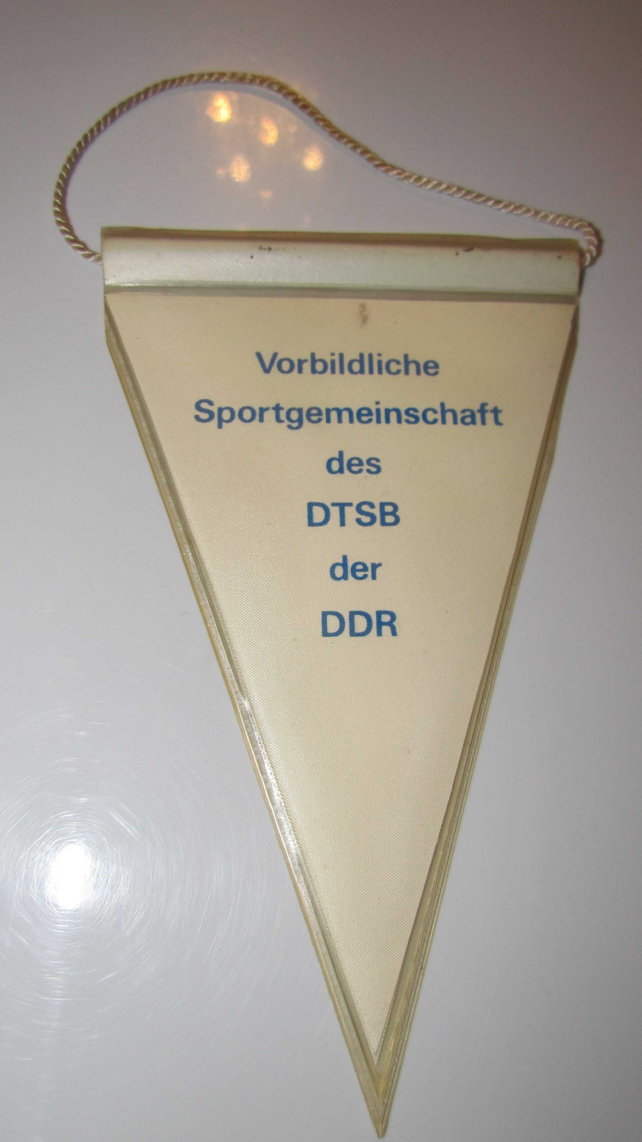 Proporczyk BSG Motor Rudisleben / SV 09 Arnstadt Niemcy DDR