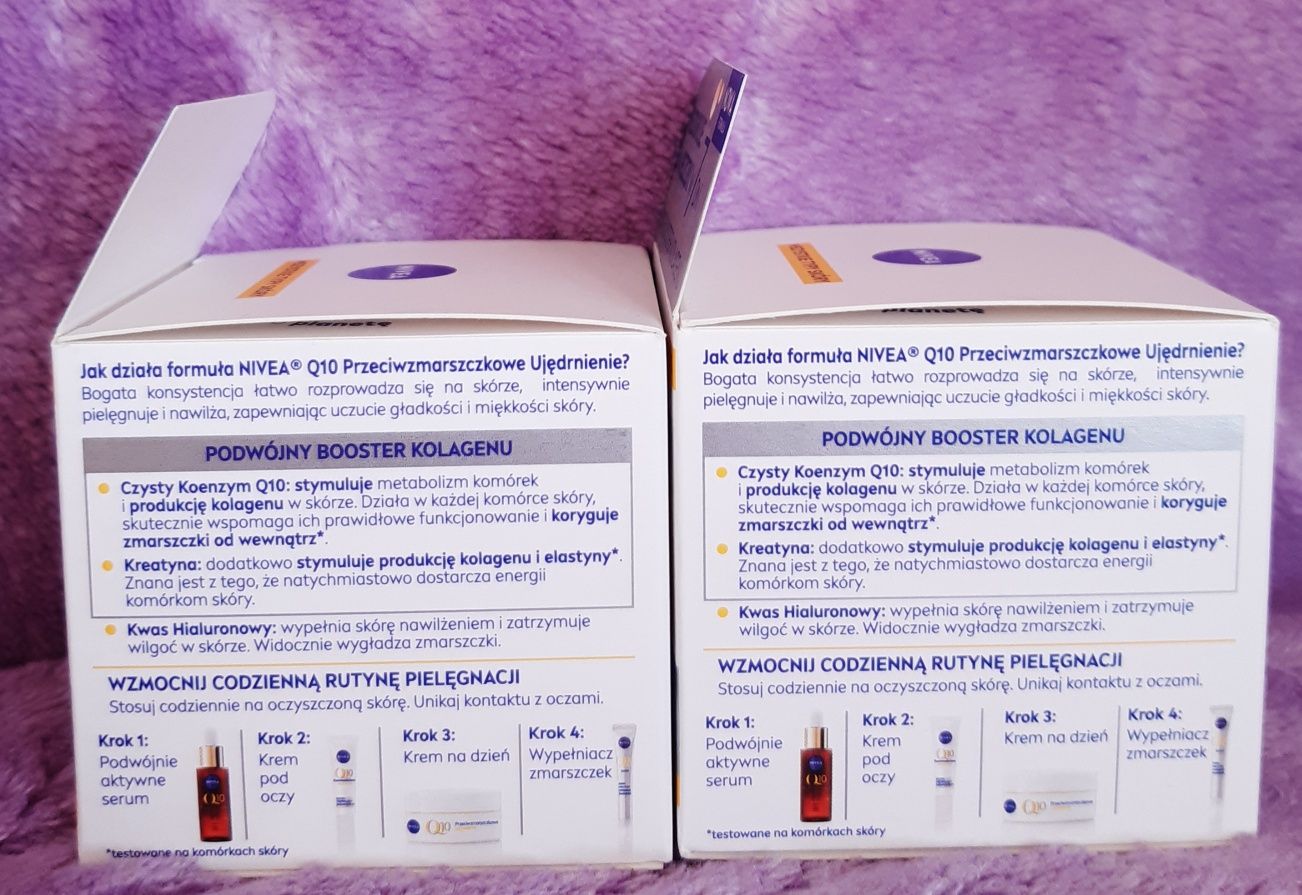 NIVEA Q 10 Krem ujędrniający przeciwzmarszczkowy SPF 15.