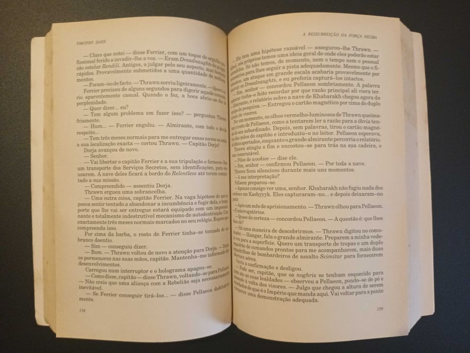 "A Ressurreição da Força Negra" por Timothy Zahn