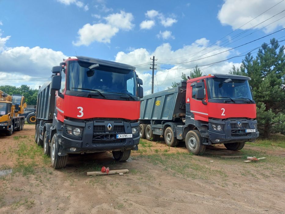 Оренда/Послуги автосамоскидів та будівельної техніки.