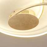 NOWA Lampa sufitowa LED Joline w kolorze złotym, 45 cm, OKAZJA.