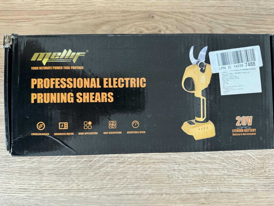 Nożyce do blachy akumulatorowe