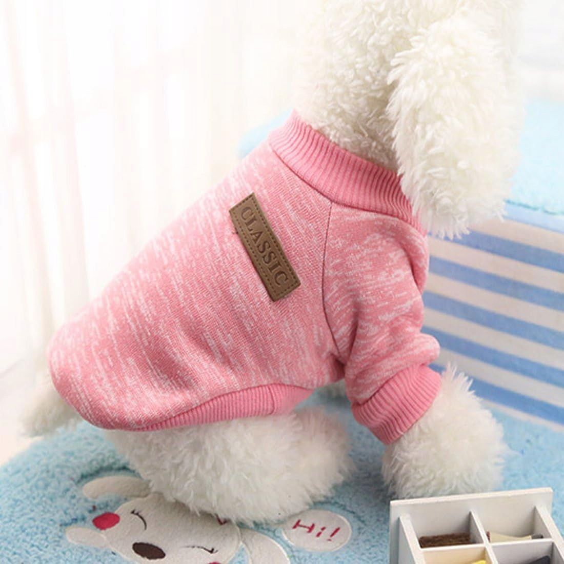 Sweter Ubranko Dla Psa Różowe M Dł.20Cm