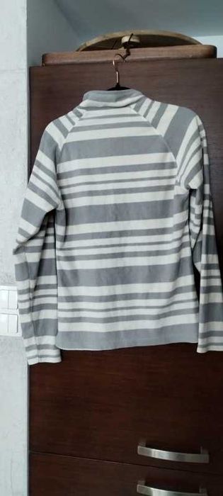 Polar szaro beżowy Mountain Warehouse r. 38 długi rękaw zamek paski