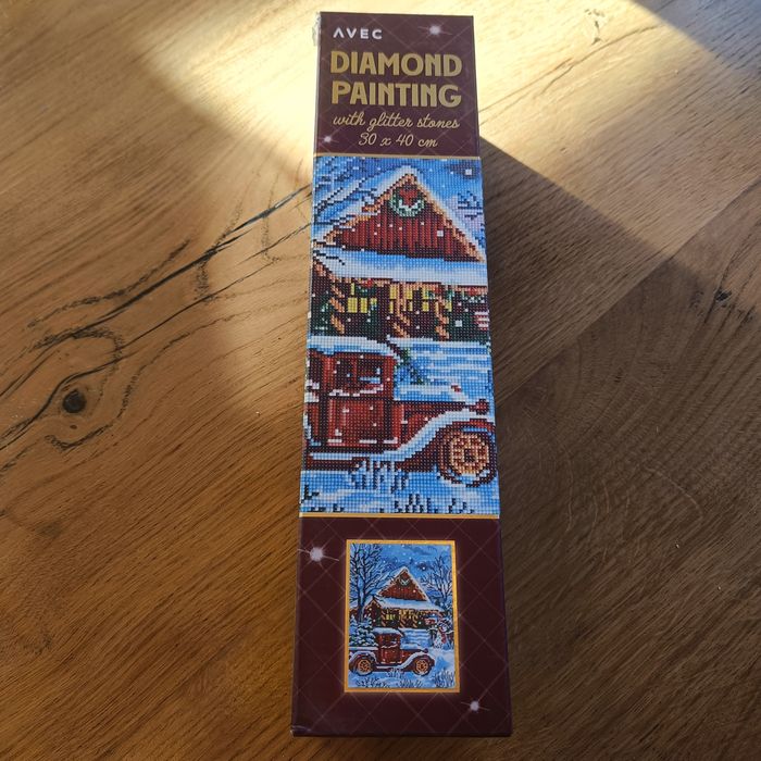 Diamond paiting bożonarodzeniowe