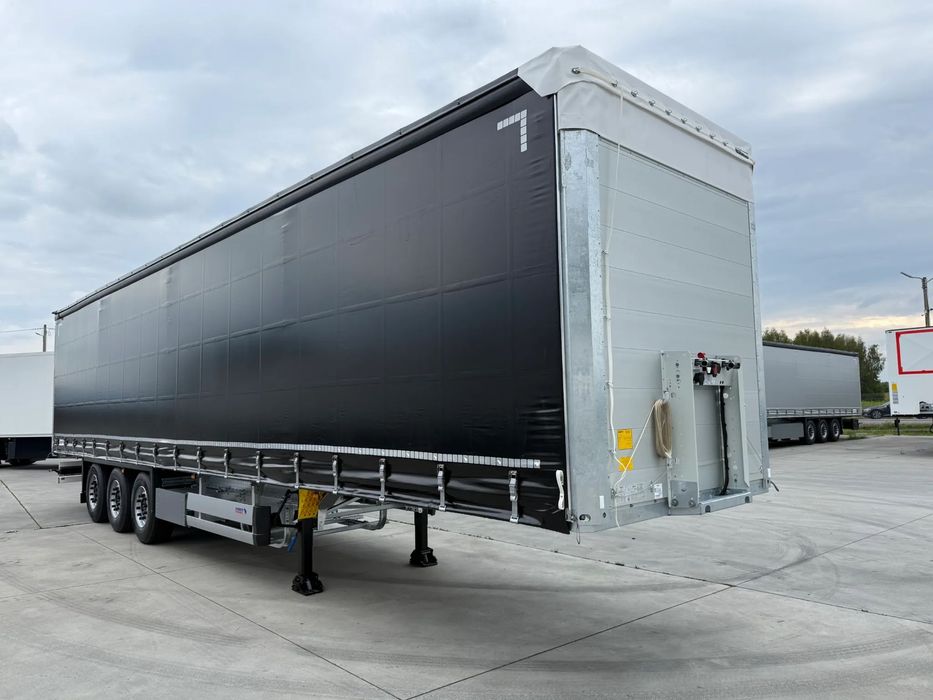 Schmitz Cargobull odbiór w Polsce, naczepa plandeka firanka, 2025r.