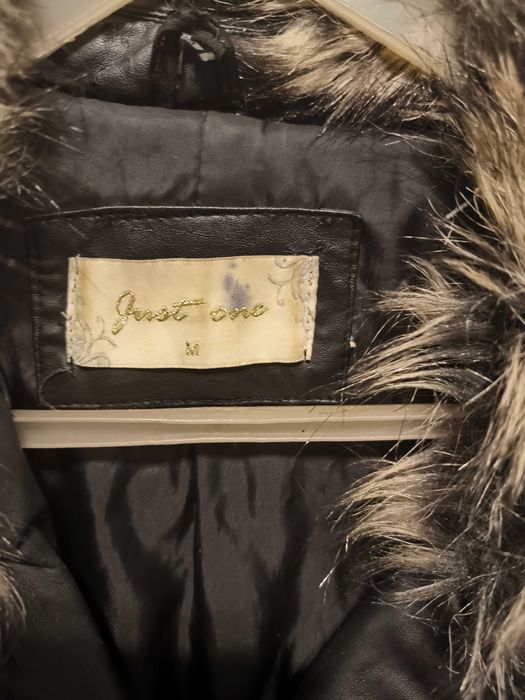 Ramoneska pikowana czarna 36/38