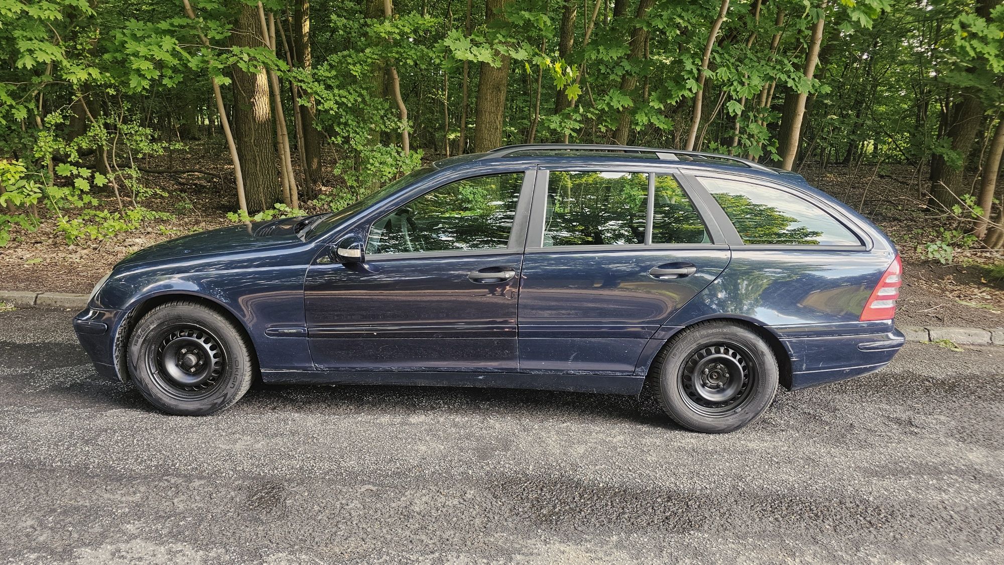 Mercedes C220D C220 diesel automat hak kombi sprawna klimatyzacja