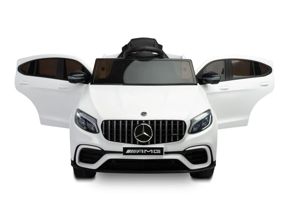 Auto pojazd Samochód Mercedes AMG cupe4x4 nowy biały połysk Skóra tani