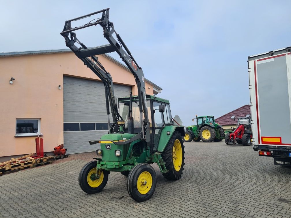 Ciągnik John deere 2130 tur ursus/case/belarus ładowacz euro ramka