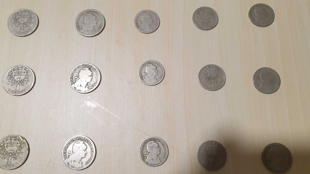 Moedas de escudo 1929