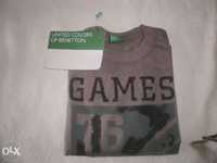 Camisolas/ sweat novas benetton tam. 86 e 92 e 2 XL