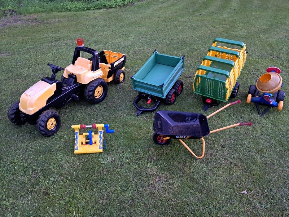 Taczka dziecięca metalowa